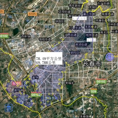 吉林省長春市建成區排名,南關區最大,雙陽區最小,了解一下?